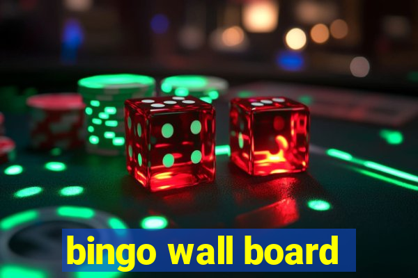 bingo wall board