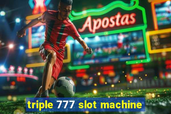 triple 777 slot machine