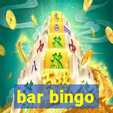 bar bingo