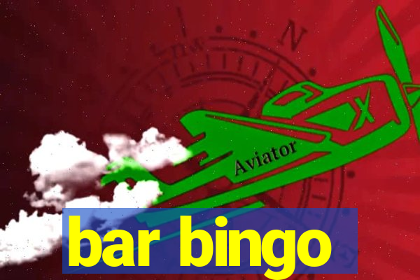 bar bingo