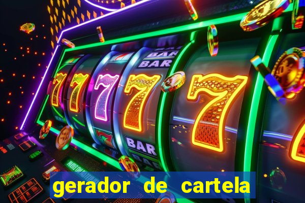 gerador de cartela de bingo