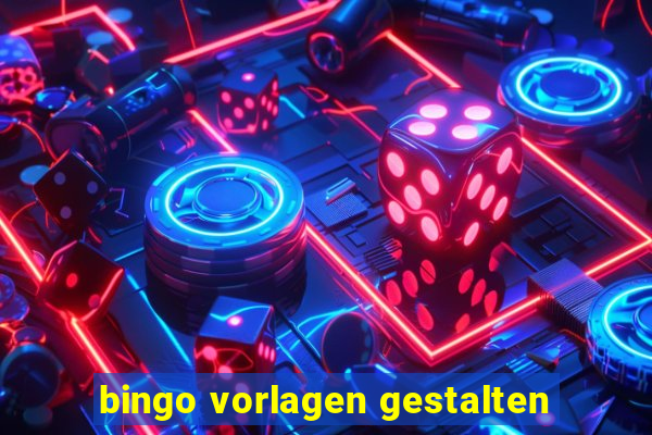 bingo vorlagen gestalten