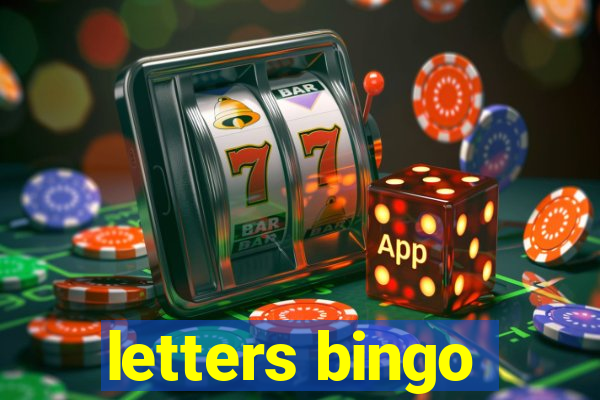 letters bingo