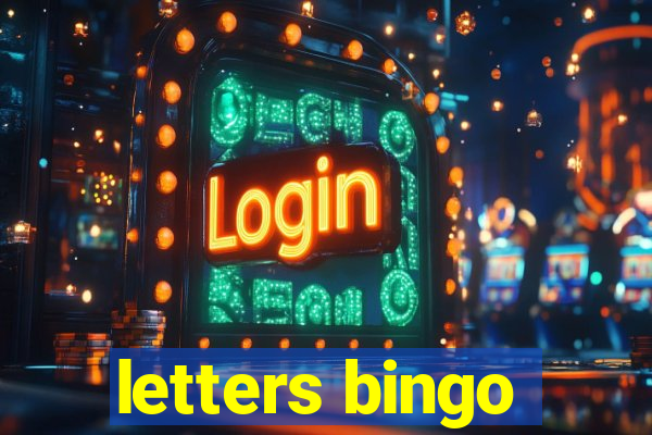 letters bingo