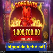 bingo do bebe pdf