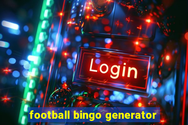 football bingo generator