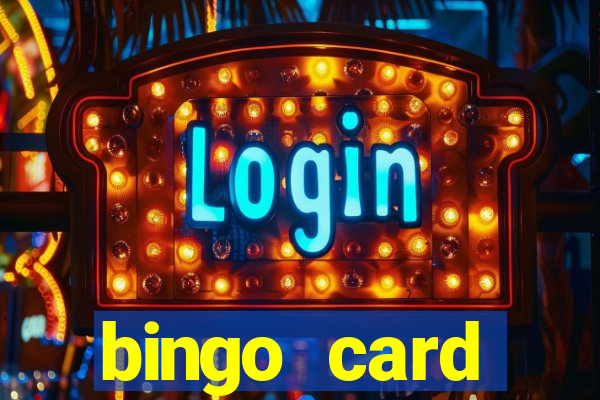 bingo card generator with pictures