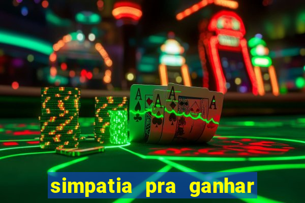 simpatia pra ganhar no bingo