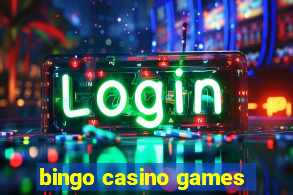 bingo casino games