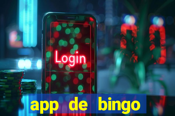 app de bingo valendo dinheiro