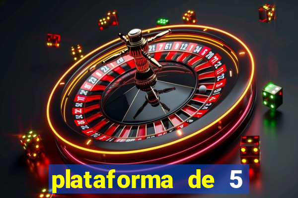 plataforma de 5 reais jogo do tigre