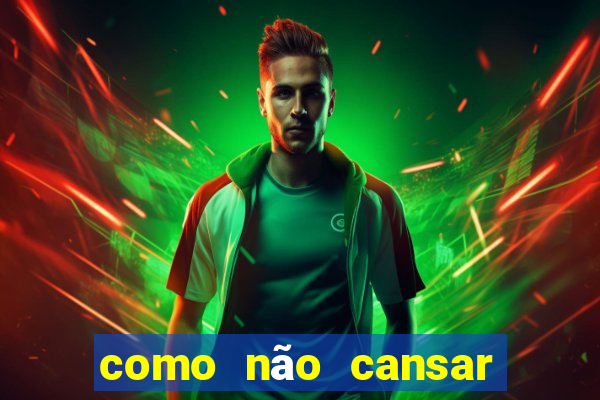 como não cansar no futebol