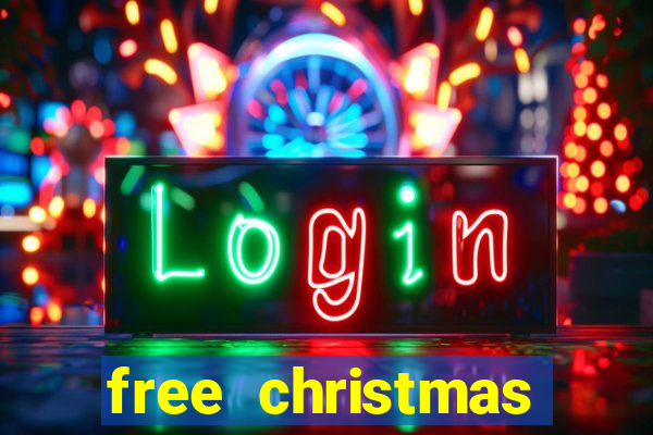 free christmas bingo cards