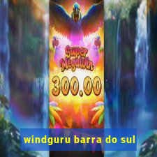 windguru barra do sul