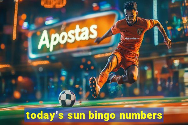 today's sun bingo numbers