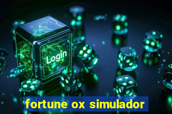 fortune ox simulador