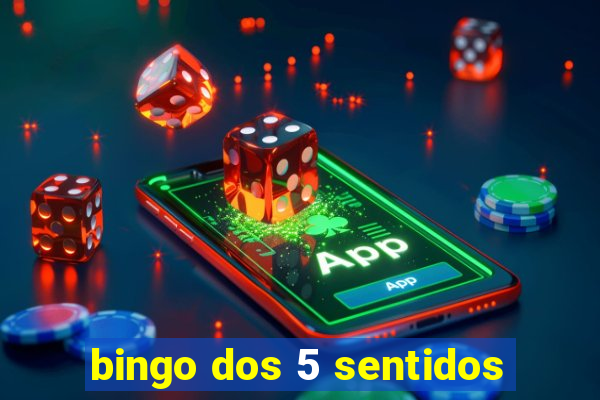 bingo dos 5 sentidos