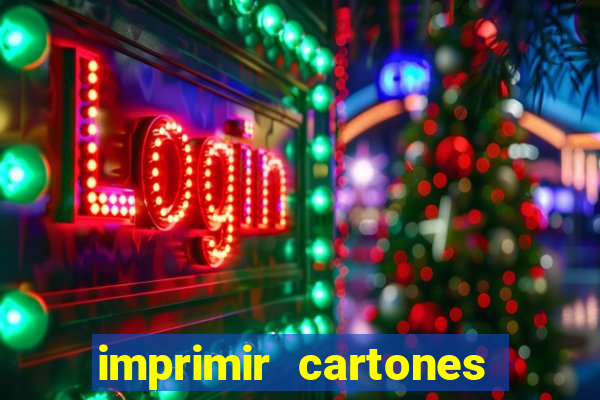 imprimir cartones de bingo