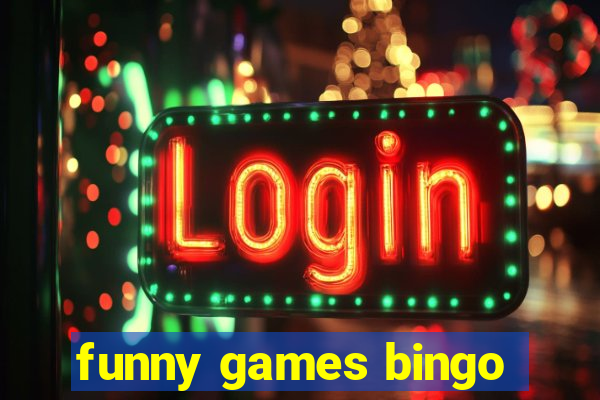 funny games bingo