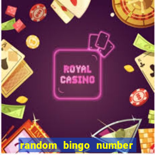 random bingo number generator 1-90