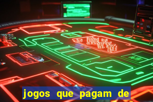 jogos que pagam de verdade no pix