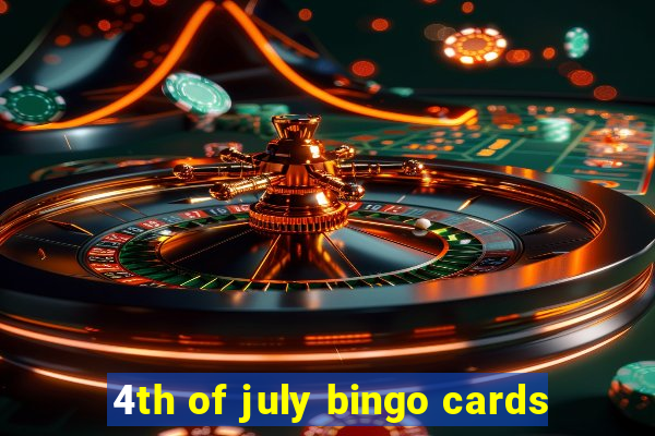 4th of july bingo cards