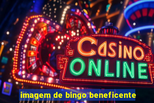 imagem de bingo beneficente