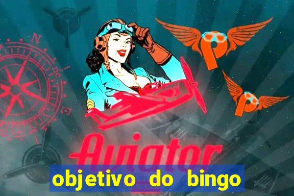 objetivo do bingo de letras