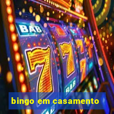 bingo em casamento