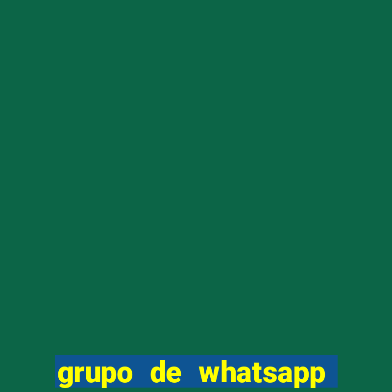 grupo de whatsapp jogo do bicho