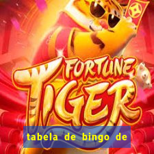 tabela de bingo de 1 a 100