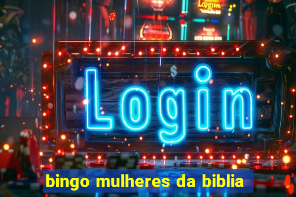 bingo mulheres da biblia