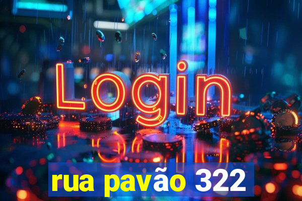 rua pavão 322