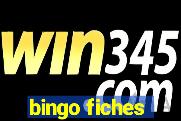 bingo fiches