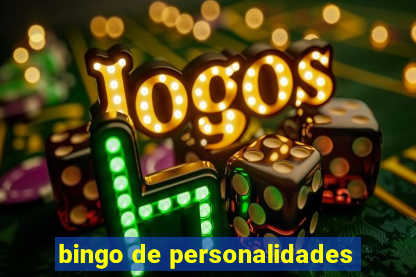 bingo de personalidades