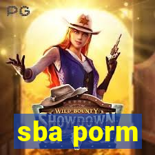 sba porm