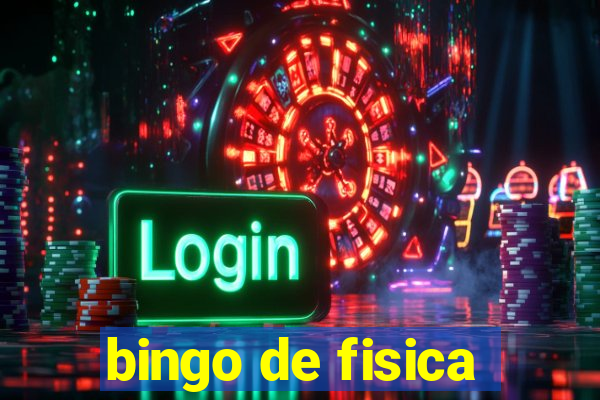 bingo de fisica