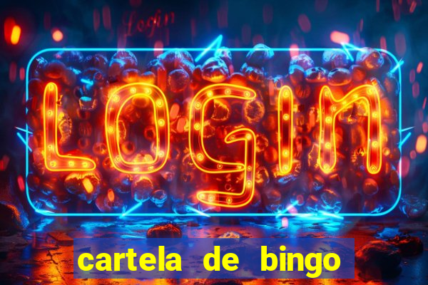 cartela de bingo vazia para imprimir