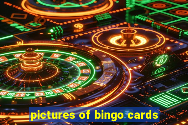 pictures of bingo cards