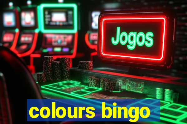 colours bingo