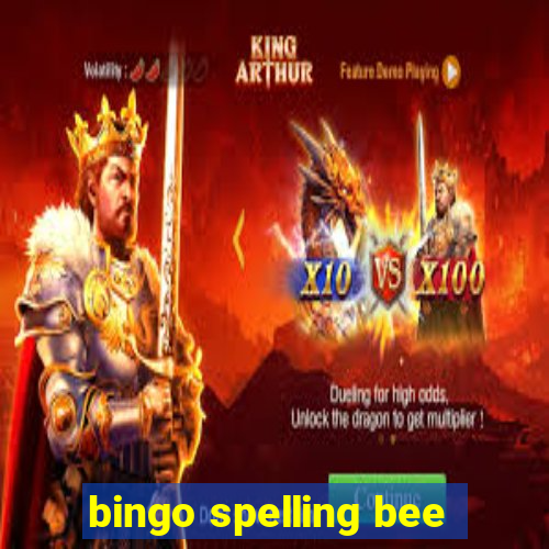 bingo spelling bee