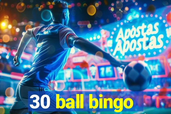 30 ball bingo