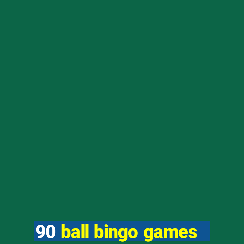 90 ball bingo games