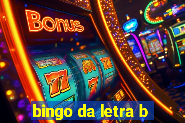 bingo da letra b