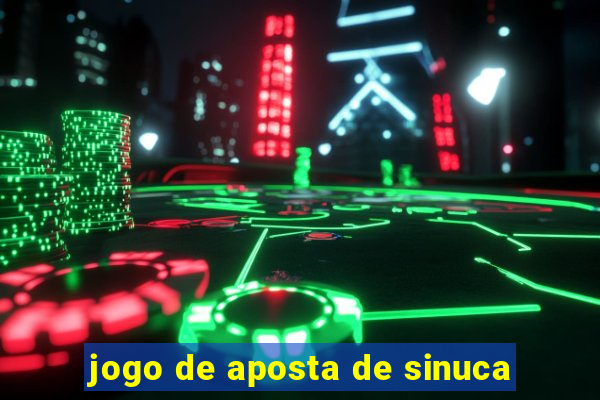 jogo de aposta de sinuca