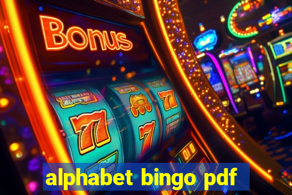 alphabet bingo pdf