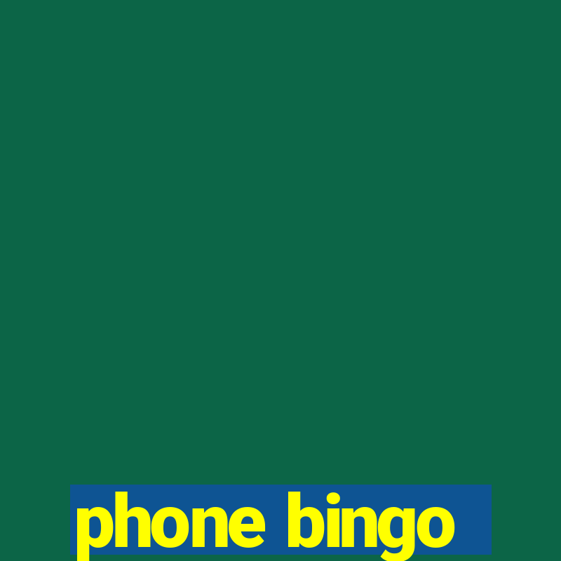 phone bingo