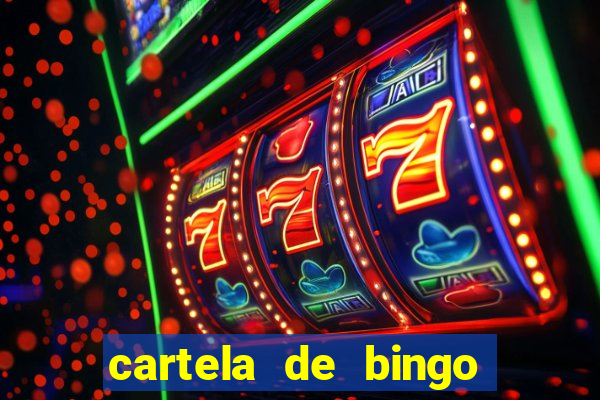 cartela de bingo ate 50 para imprimir