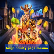 bingo county paga mesmo