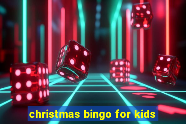 christmas bingo for kids